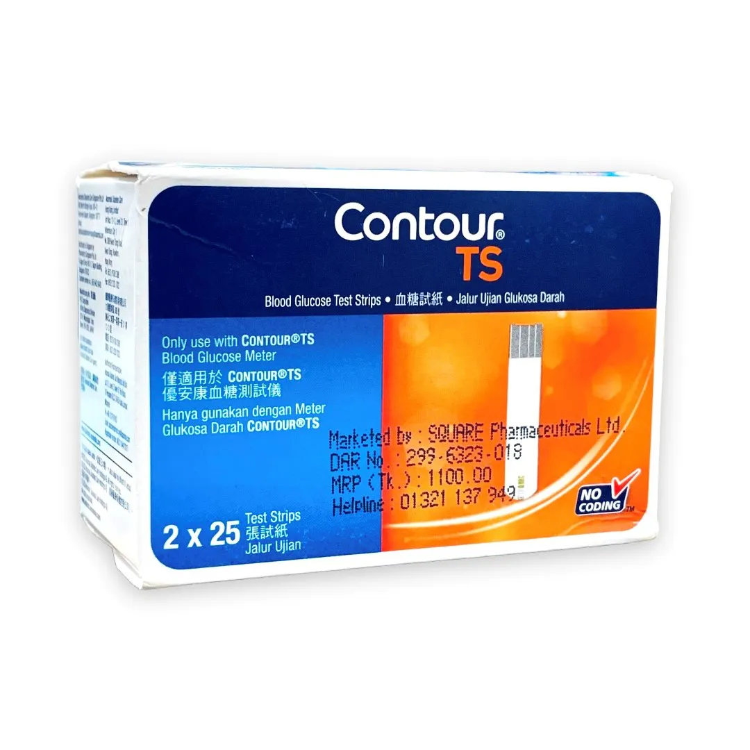 Healthway  Contour Plus Blood Glucose Test Strips 25 pcs