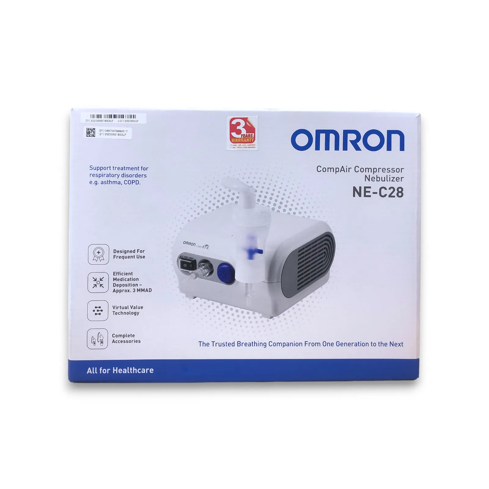 Healthway | Compressor Nebulizer Omron NE-C28