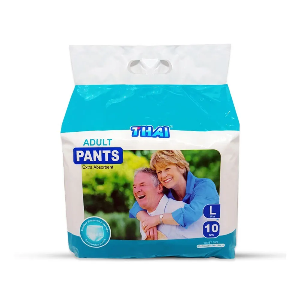 Healthway  Thai Adult Diaper (Large) Pants - 10 Pcs