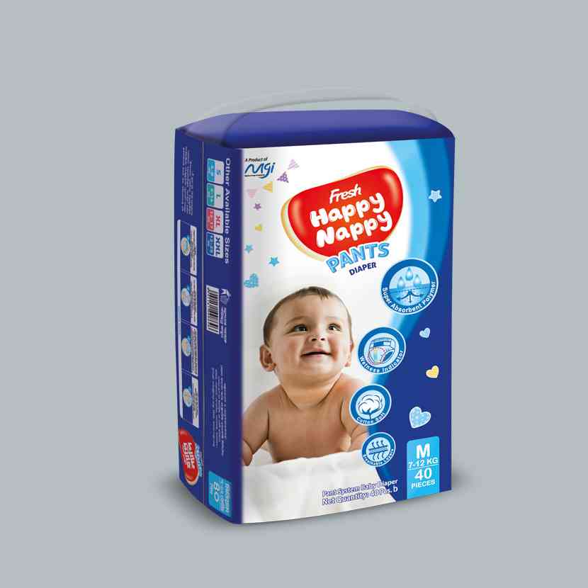 High Quality Fresh Happy Nappy Pants Baby Diaper